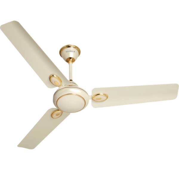 Buy Havells FUSION 1200 mm Ivory Gold Ceiling Fan in Online Coimbatore